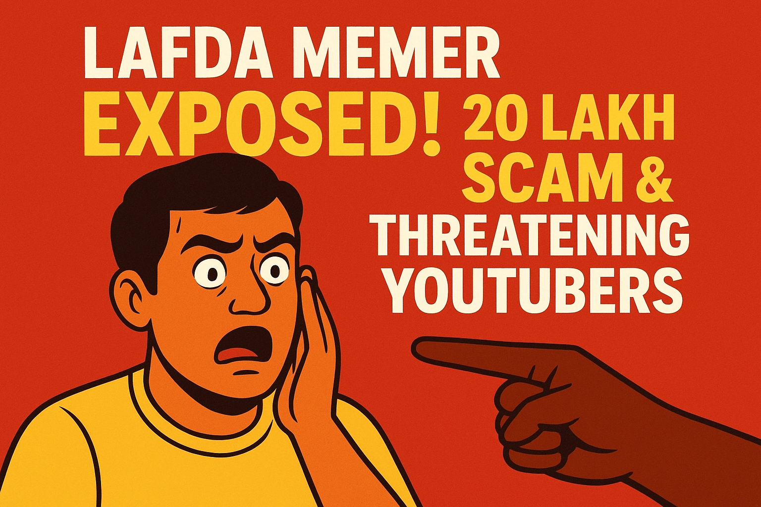 LAFDA MEMER EXPOSED! Accused of 20 LAKH SCAM & Threatening YouTubers!