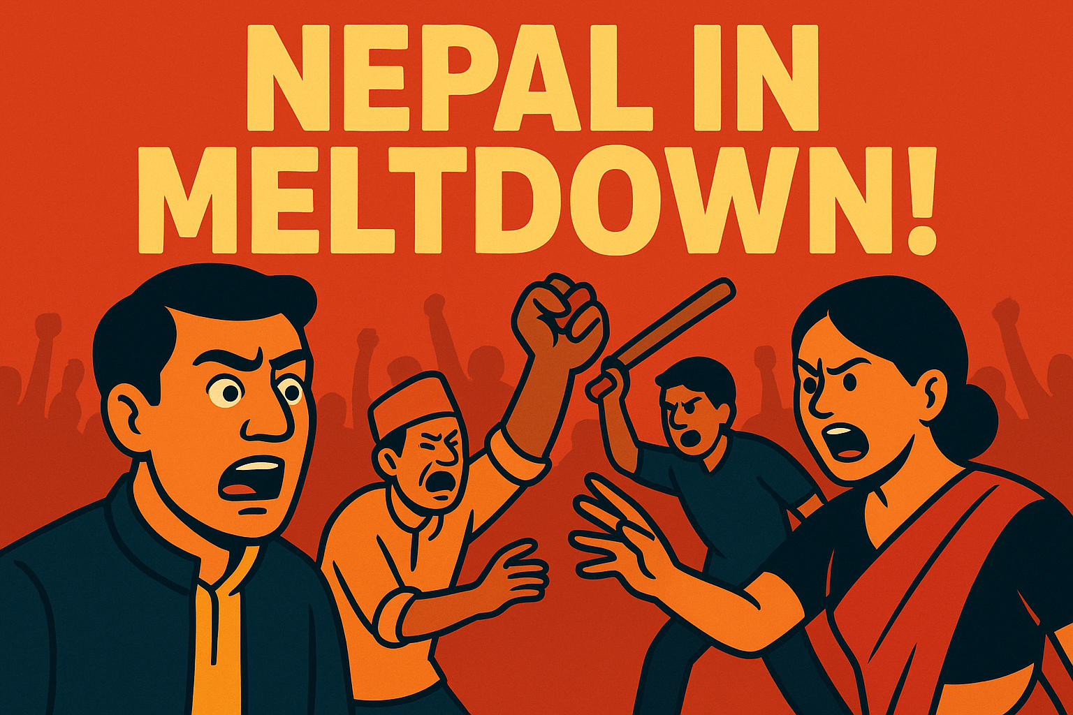 Nepal in MELTDOWN! PM and President RESIGN, Ministers ATTACKED in the Streets as Nation Plunges into Chaos!