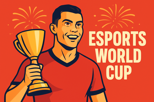 Cristiano Ronaldo Caps Off Esports World Cup with Trophy Flair!