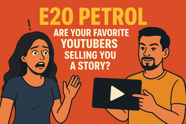 E20 Petrol: Are Your Favorite YouTubers Selling You a Story?