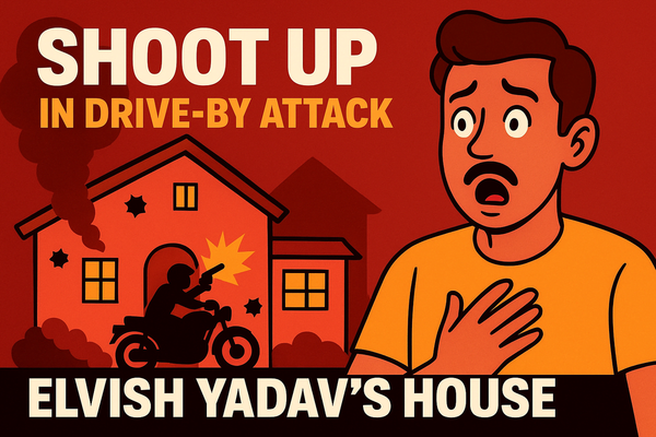 Elvish Yadav's House SHOT UP In SHOCKING Drive-By Attack, Gangster Claims Responsibility!