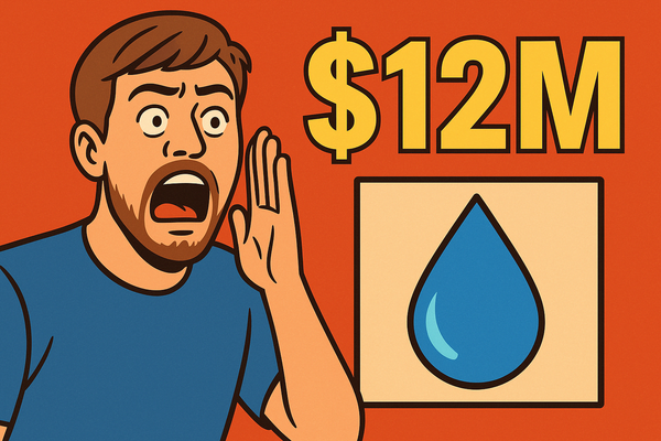MrBeast's First Livestream Shatters Records: $12M for #TeamWater