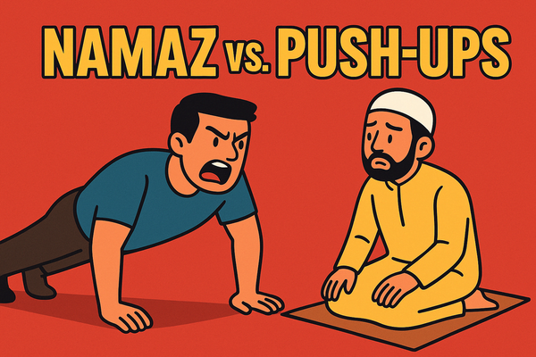 Namaz vs. Push-ups: The Gym Feud That's Dividing the Internet