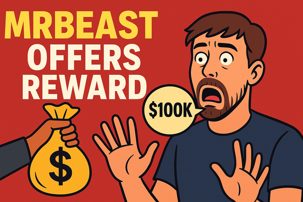 MrBeast Puts $100K on the Line After YouTube Scam Scandal Blows Up!