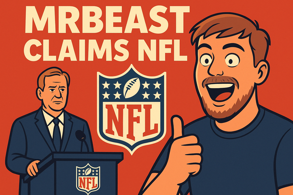 MrBeast Claims He Bought the NFL—Drops YouTuber Into Every Team!