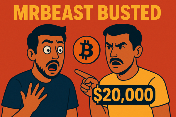 MrBeast BUSTED in $20,000 Bitcoin SCAM?! YouTuber Pal Exposes Shady Dealings!