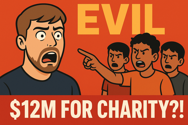 MrBeast Labeled "Evil" After Raising $12M for Charity?! The Internet is Losing Its Mind!