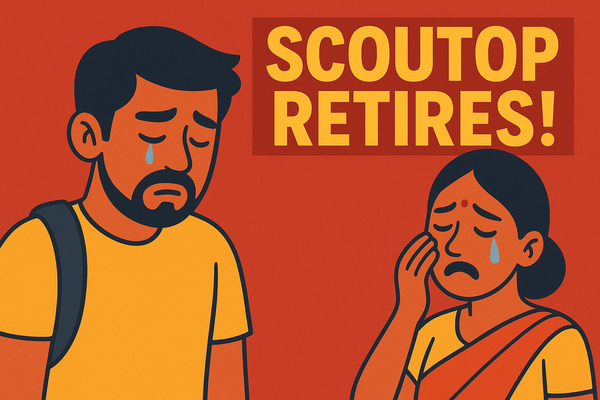 SCOUTOP RETIRES! BGMI Legend Bids Emotional Farewell, Fans Devastated!